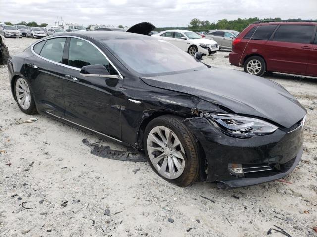 5YJSA1E27JF298121 - 2018 TESLA MODEL S Սև լուսանկար 4