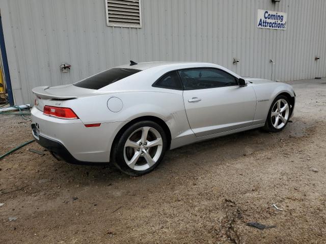 2G1FK1EJ4E9123236 - 2014 CHEVROLET CAMARO 2SS SILVER photo 3