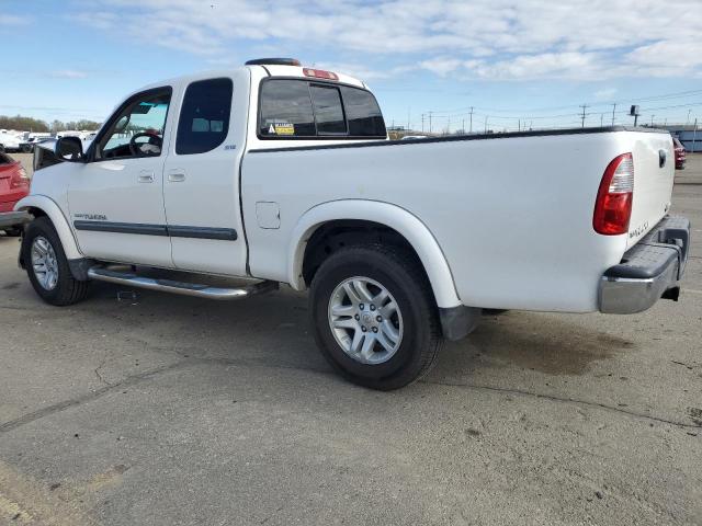 5TBBT44105S459116 - 2005 TOYOTA TUNDRA ACCESS CAB SR5 WHITE photo 2
