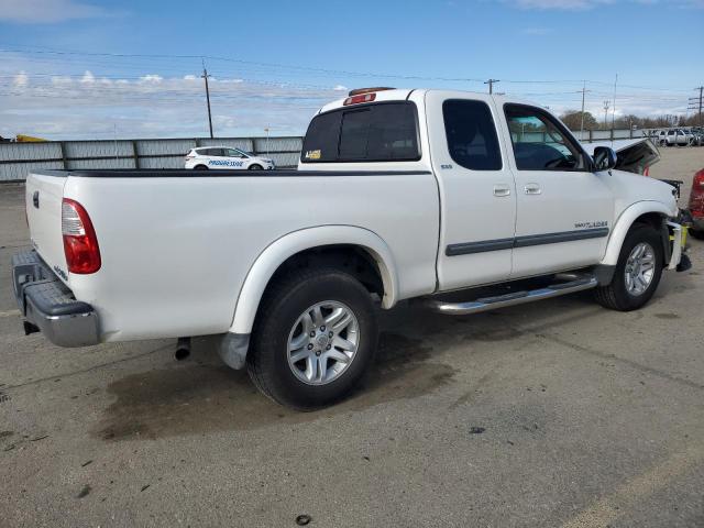 5TBBT44105S459116 - 2005 TOYOTA TUNDRA ACCESS CAB SR5 WHITE photo 3