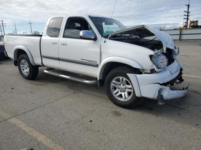 5TBBT44105S459116 - 2005 TOYOTA TUNDRA ACCESS CAB SR5 WHITE photo 4