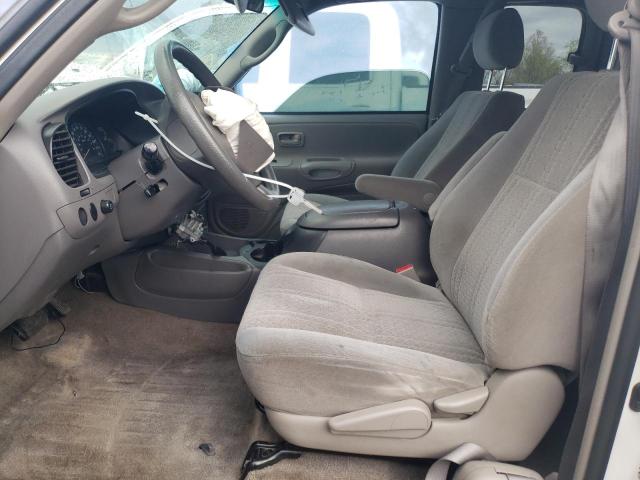 5TBBT44105S459116 - 2005 TOYOTA TUNDRA ACCESS CAB SR5 WHITE photo 7