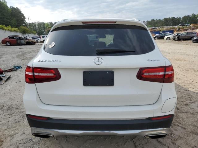 WDC0G5EB1KF634527 - 2019 MERCEDES-BENZ GLC 350E WHITE photo 6