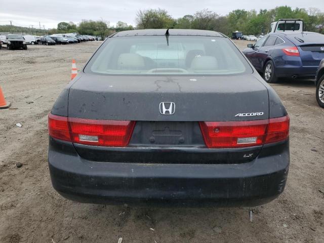 1HGCM55465A168741 - 2005 HONDA ACCORD LX BLACK photo 6