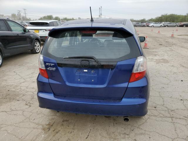 JHMGE88479S007842 - 2009 HONDA FIT SPORT BLUE photo 6