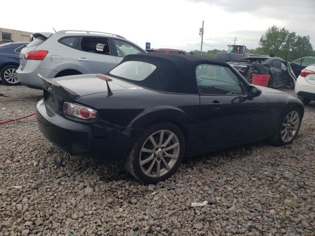 JM1NC25F560106328 - 2006 MAZDA MX-5 MIATA BLACK photo 3