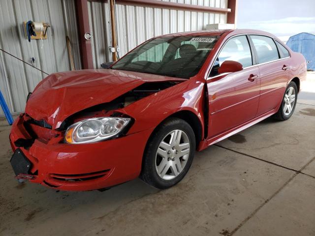 2G1WG5E37D1106745 - 2013 CHEVROLET IMPALA LT RED photo 1