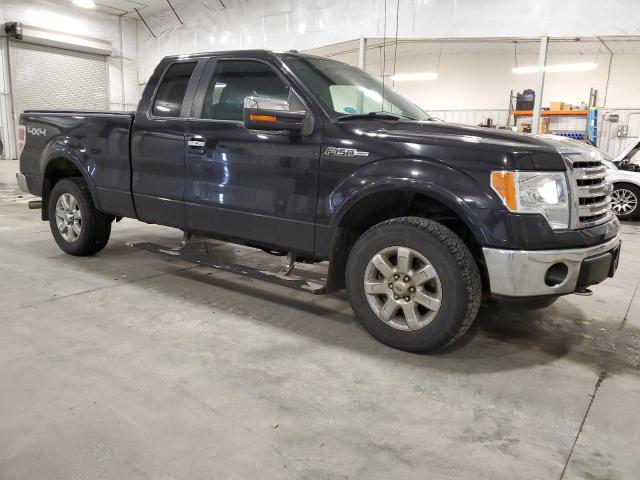 1FTFX1EF6DFC05222 - 2013 FORD F150 SUPER CAB BLACK photo 4