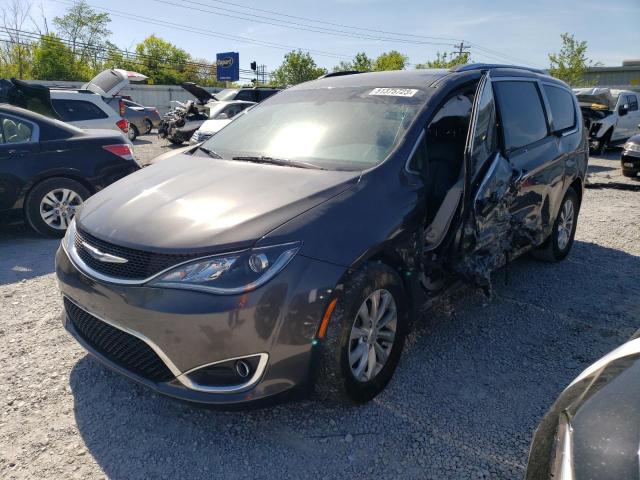 2C4RC1BG0JR217859 - 2018 CHRYSLER PACIFICA TOURING L Մոխրագույն լուսանկար 1