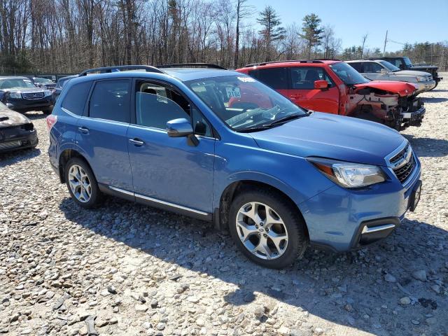 JF2SJAWC3HH594241 - 2017 SUBARU FORESTER 2.5I TOURING BLUE photo 4