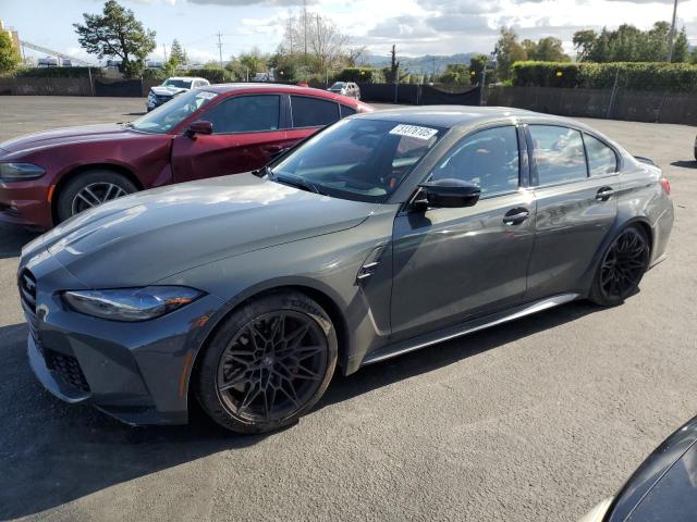 WBS33AY02RFT47041 - 2024 BMW M3 COMPETITION GRAY photo 1