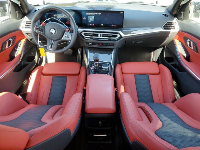 WBS33AY02RFT47041 - 2024 BMW M3 COMPETITION GRAY photo 8