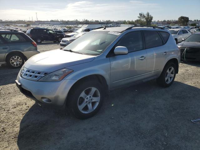 JN8AZ08W45W427743 - 2005 NISSAN MURANO SL SILVER photo 1