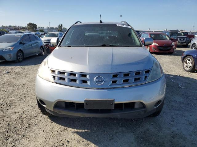 JN8AZ08W45W427743 - 2005 NISSAN MURANO SL SILVER photo 5