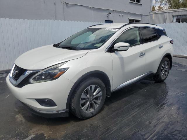 5N1AZ2MG5JN202944 - 2018 NISSAN MURANO S WHITE photo 1