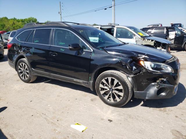 4S4BSANC6G3225362 - 2016 SUBARU OUTBACK 2.5I LIMITED BLACK photo 4