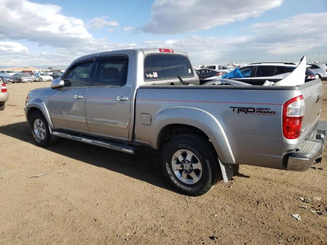 5TBDT44134S455049 - 2004 TOYOTA TUNDRA DOUBLE CAB SR5 SILVER photo 2