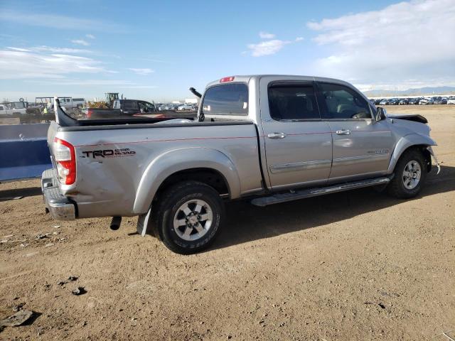 5TBDT44134S455049 - 2004 TOYOTA TUNDRA DOUBLE CAB SR5 SILVER photo 3