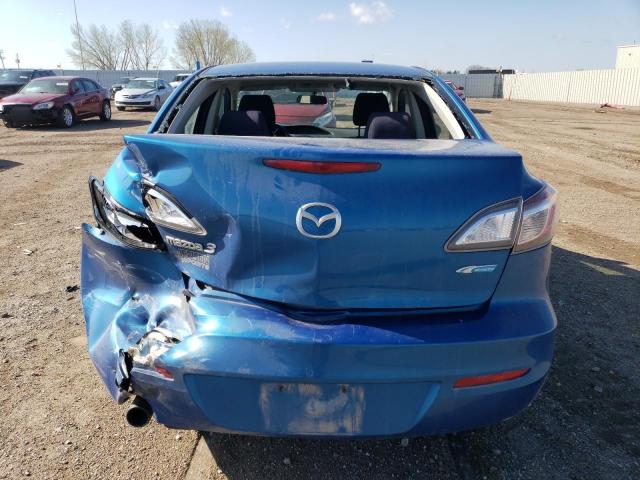 JM1BL1V71C1648618 - 2012 MAZDA 3 I BLUE photo 6