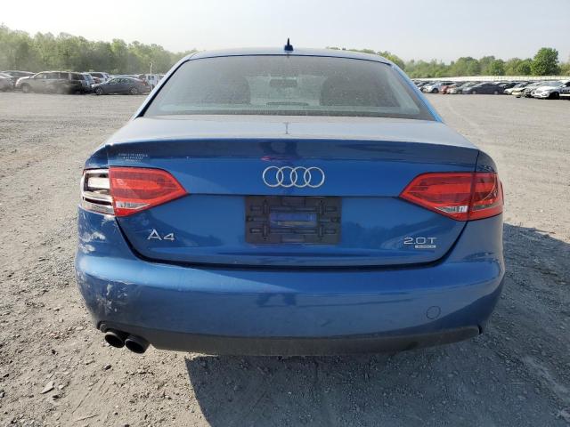 WAUBFAFL7AN059238 - 2010 AUDI A4 PREMIUM BLUE photo 6