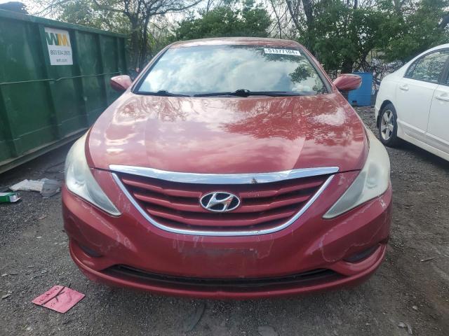 5NPEB4AC1BH259912 - 2011 HYUNDAI SONATA GLS BURGUNDY photo 5