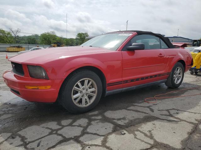 1ZVHT84N485171120 - 2008 FORD MUSTANG RED photo 1