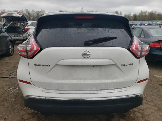 5N1AZ2MHXHN203008 - 2017 NISSAN MURANO S WHITE photo 6