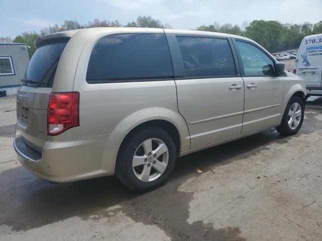 2C4RDGBG4DR763312 - 2013 DODGE GRAND CARA SE BEIGE photo 3