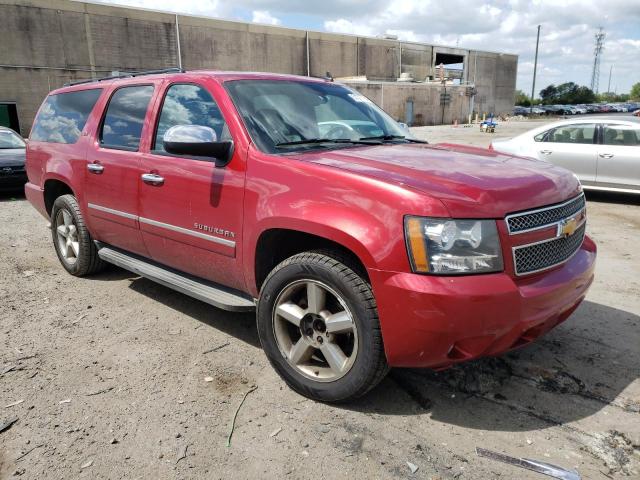 1GNSKKE76CR220660 - 2012 CHEVROLET SUBURBAN K1500 LTZ RED photo 4