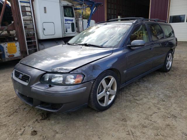 YV1SJ52Y342416697 - 2004 VOLVO V70 R GRAY photo 1