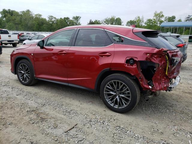 2T2YZMDA6NC348266 - 2022 LEXUS RX 350 F-SPORT BURGUNDY photo 2