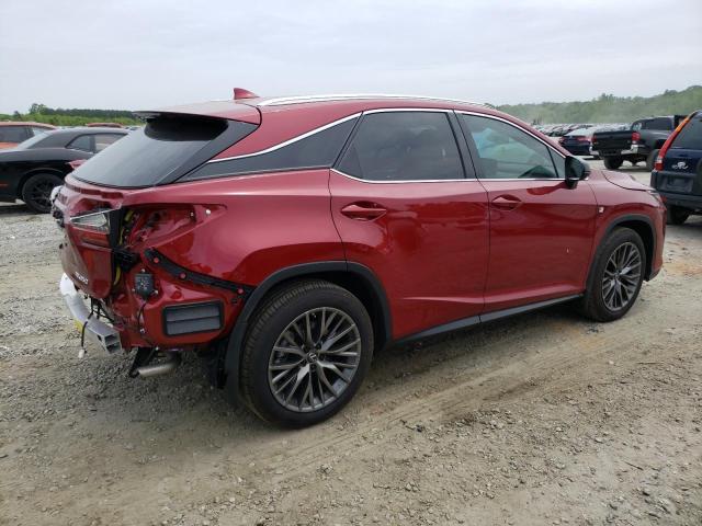 2T2YZMDA6NC348266 - 2022 LEXUS RX 350 F-SPORT BURGUNDY photo 3