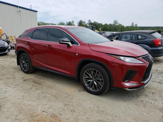 2T2YZMDA6NC348266 - 2022 LEXUS RX 350 F-SPORT BURGUNDY photo 4