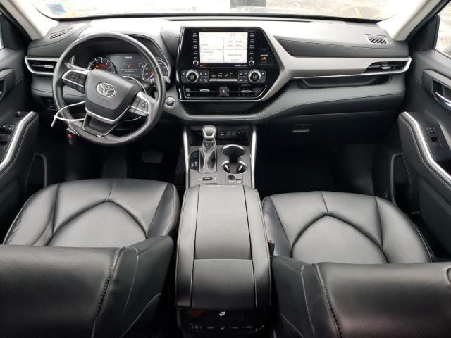 5TDHZRBH9NS572429 - 2022 TOYOTA HIGHLANDER XLE BLACK photo 8