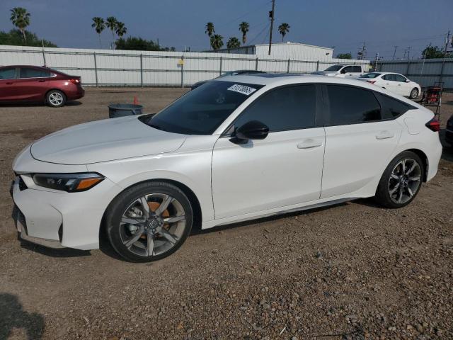 19XFL4H9XSE000481 - 2025 HONDA CIVIC SPORT TOURING WHITE photo 1