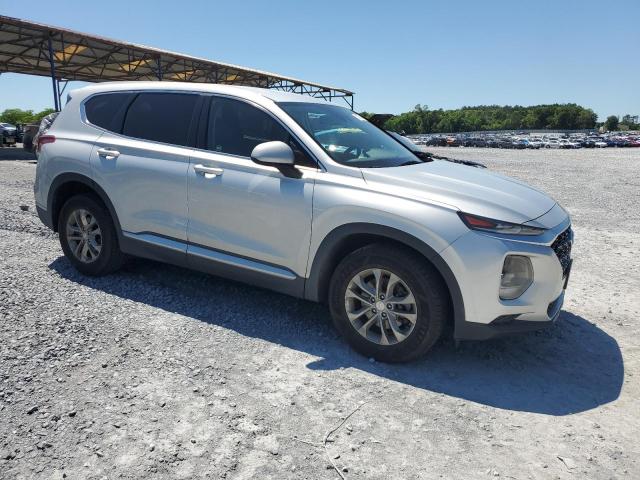 5NMS2CAD7KH095973 - 2019 HYUNDAI SANTA FE SE SILVER photo 4