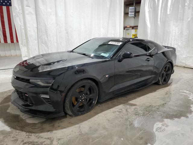 1G1FG1R71H0176989 - 2017 CHEVROLET CAMARO SS BLACK photo 1