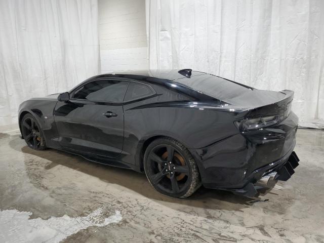 1G1FG1R71H0176989 - 2017 CHEVROLET CAMARO SS BLACK photo 2