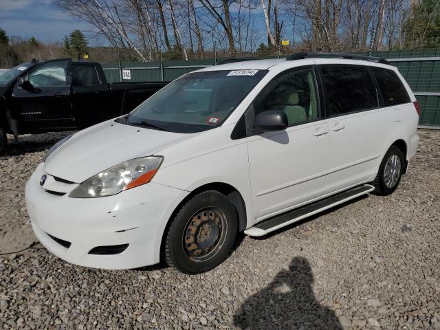 5TDZK23C98S180199 - 2008 TOYOTA SIENNA CE WHITE photo 1