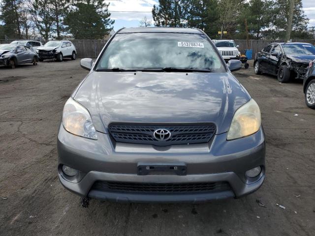 2T1KR32EX6C554279 - 2006 TOYOTA COROLLA MA XR GRAY photo 5