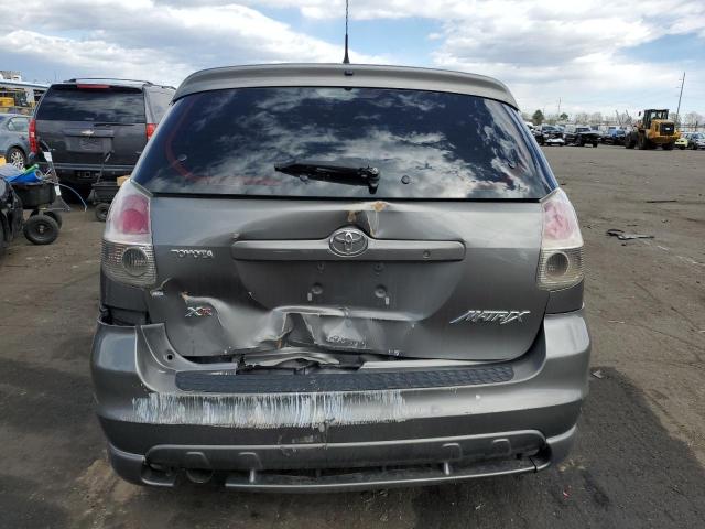 2T1KR32EX6C554279 - 2006 TOYOTA COROLLA MA XR GRAY photo 6