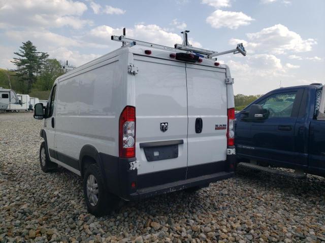 3C6LRVNGXME575829 - 2021 RAM PROMASTER 1500 STANDARD WHITE photo 2