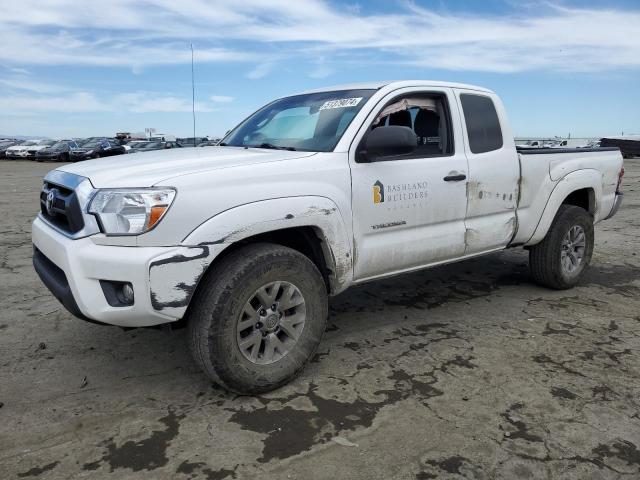 5TFTU4GN6EX060809 - 2014 TOYOTA TACOMA PRERUNNER ACCESS CAB WHITE photo 1