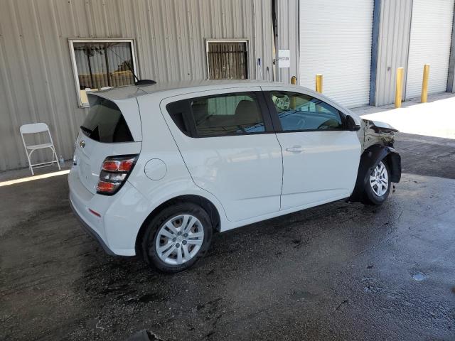 1G1JG6SB4L4124358 - 2020 CHEVROLET SONIC WHITE photo 3