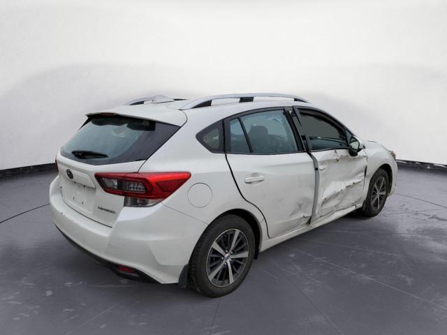 4S3GTAD67M3711161 - 2021 SUBARU IMPREZA PREMIUM WHITE photo 3