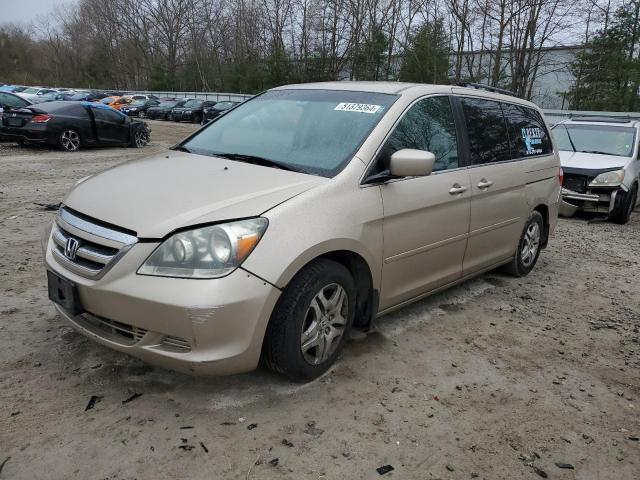 5FNRL384X7B072939 - 2007 HONDA ODYSSEY EX CREAM photo 1