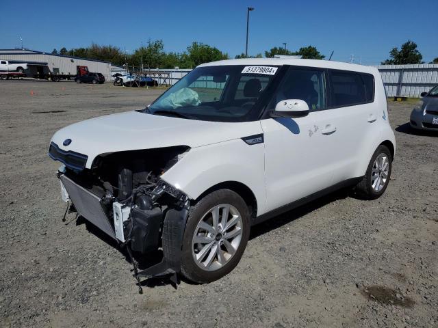 KNDJP3A56K7912251 - 2019 KIA SOUL + WHITE photo 1