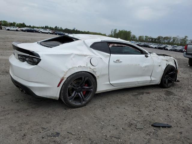 1G1FE1R77K0113425 - 2019 CHEVROLET CAMARO SS WHITE photo 3