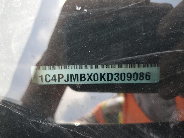 1C4PJMBX0KD309086 - 2019 JEEP CHEROKEE TRAILHAWK GRAY photo 12