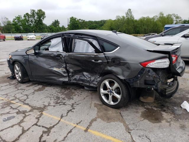 3FA6P0G77GR193126 - 2016 FORD FUSION S GRAY photo 2